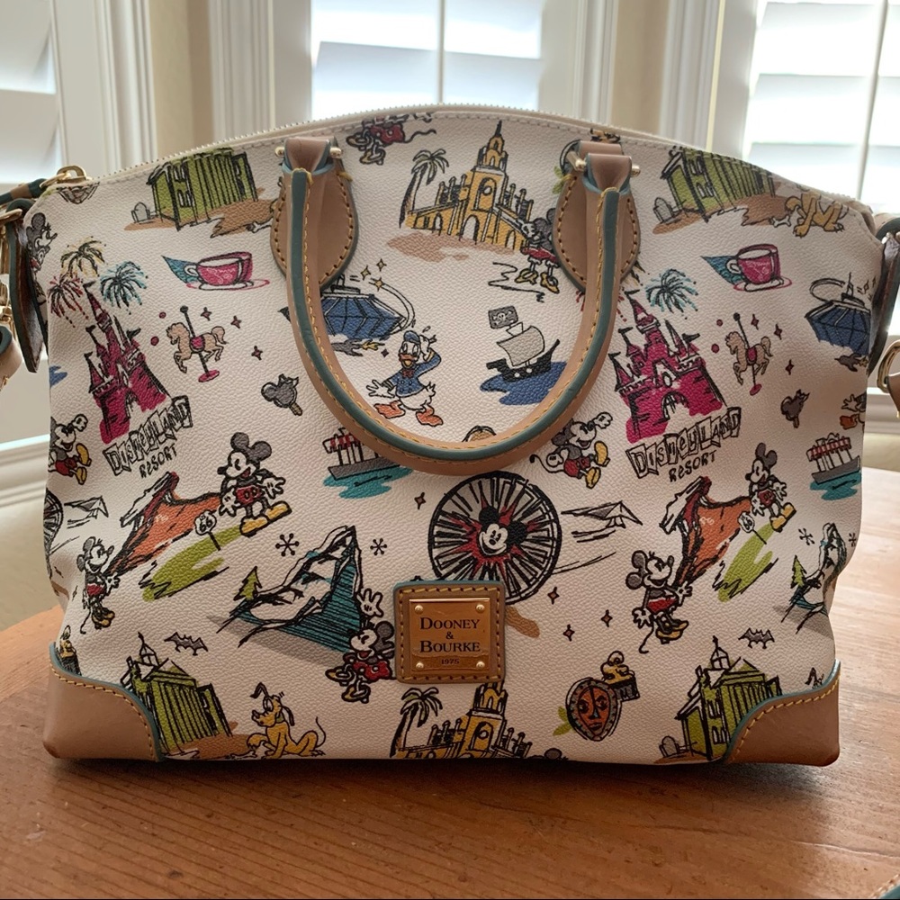 Like-new Disney Dooney & Bourke Disneyana satchel - Picture 1 of 13